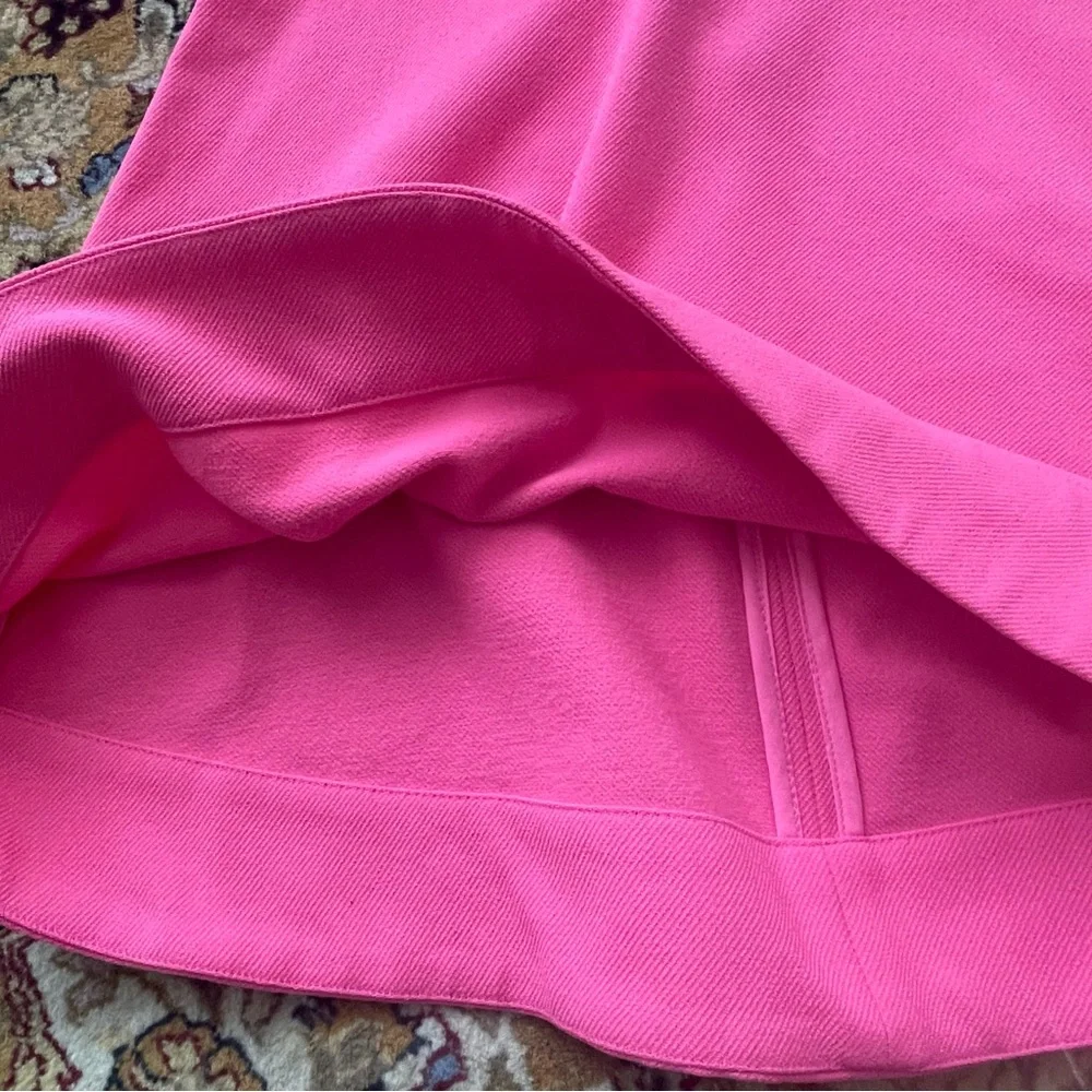 Ganni Stretch suiting v-neck mini dress - Picture 13 of 13